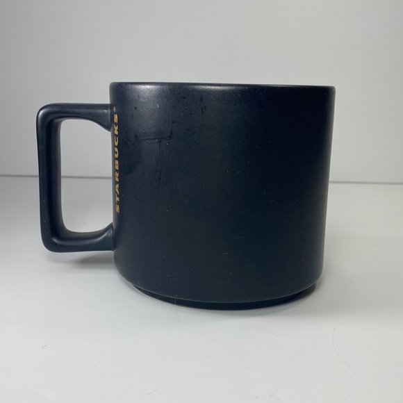 Starbucks 2016 Kenya Black | Gold Mug 14oz - Picture 3 of 6